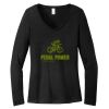 Women's Long Sleeve V Neck Tee Thumbnail