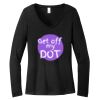 Women's Long Sleeve V Neck Tee Thumbnail