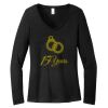 Women's Long Sleeve V Neck Tee Thumbnail