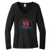 Women's Long Sleeve V Neck Tee Thumbnail