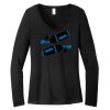 Women's Long Sleeve V Neck Tee Thumbnail