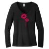 Women's Long Sleeve V Neck Tee Thumbnail