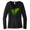 Women's Long Sleeve V Neck Tee Thumbnail
