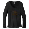 Women's Long Sleeve V Neck Tee Thumbnail