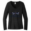 Women's Long Sleeve V Neck Tee Thumbnail
